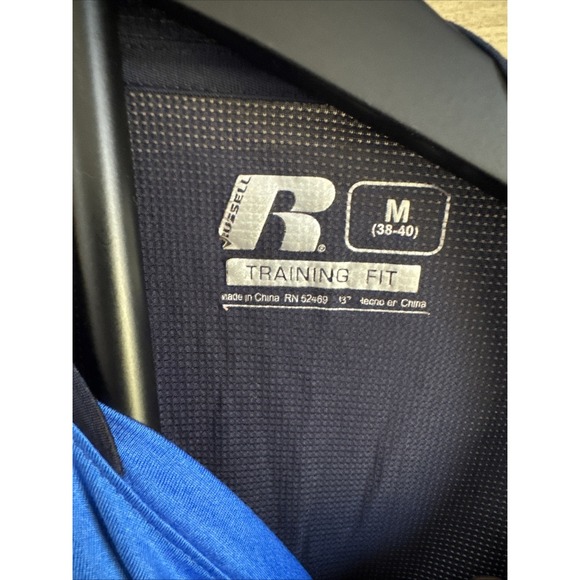russell training fit dri power 360 mens M Sleeveless Shirt 38-40 - Picture 4 of 6